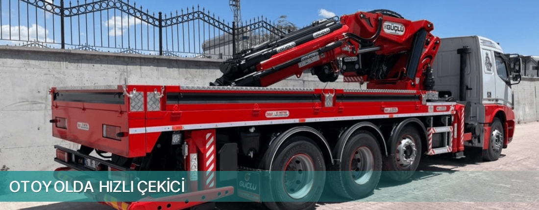 Güzelbahçe İlçemi Otoyolda Hızlı Çekici